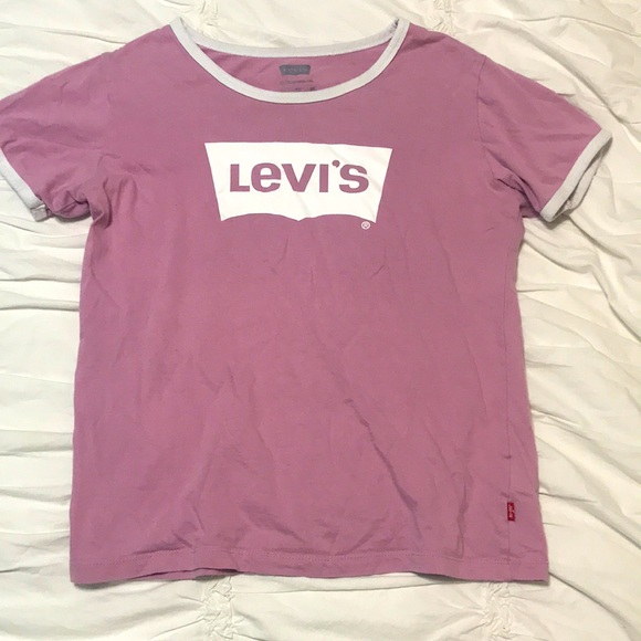 Levi’s girls XL pink tee - Picture 1 of 4